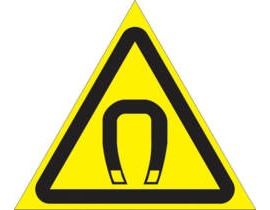 Знак W-13 (Внимание. Магнитное поле)
