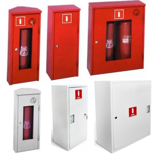 Пожарные шкафы для огнетушителей ШПО
