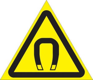Знак W-13 (Внимание. Магнитное поле) купить по низкой цене в Санкт ...