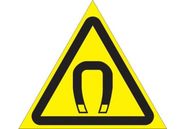 Знак W-13 (Внимание. Магнитное поле)