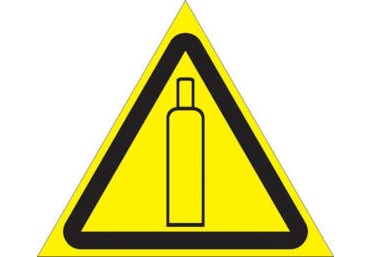 Знак W-19 (Газовый баллон)